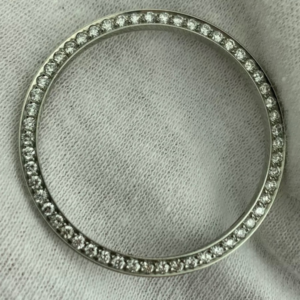 CREATED ROLEX DIAMOND BEZEL FOR A 36MM WATCH!!